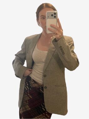 Cartier Vintage Pinstripe Blazer Jacket